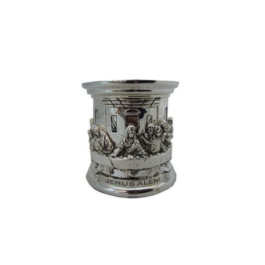 The Last Supper Candle Holder - Silver Plated