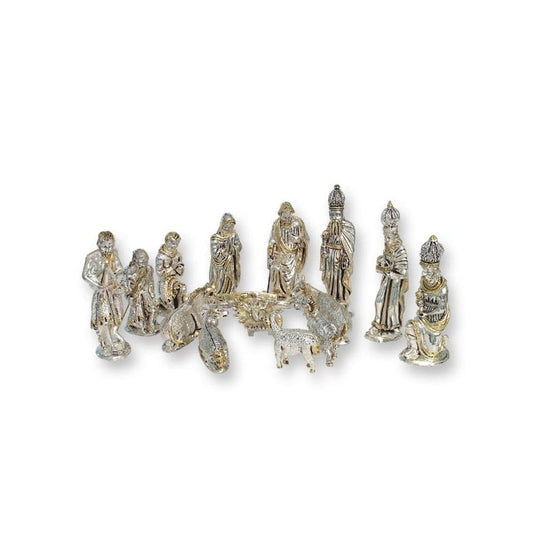 14Pcs Nativity Set - Electroforming Sterling Silver 925