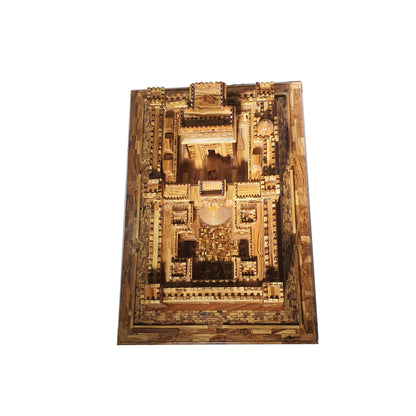 Jerusalem Second Temple - Olive Wood Model from the Holy Land