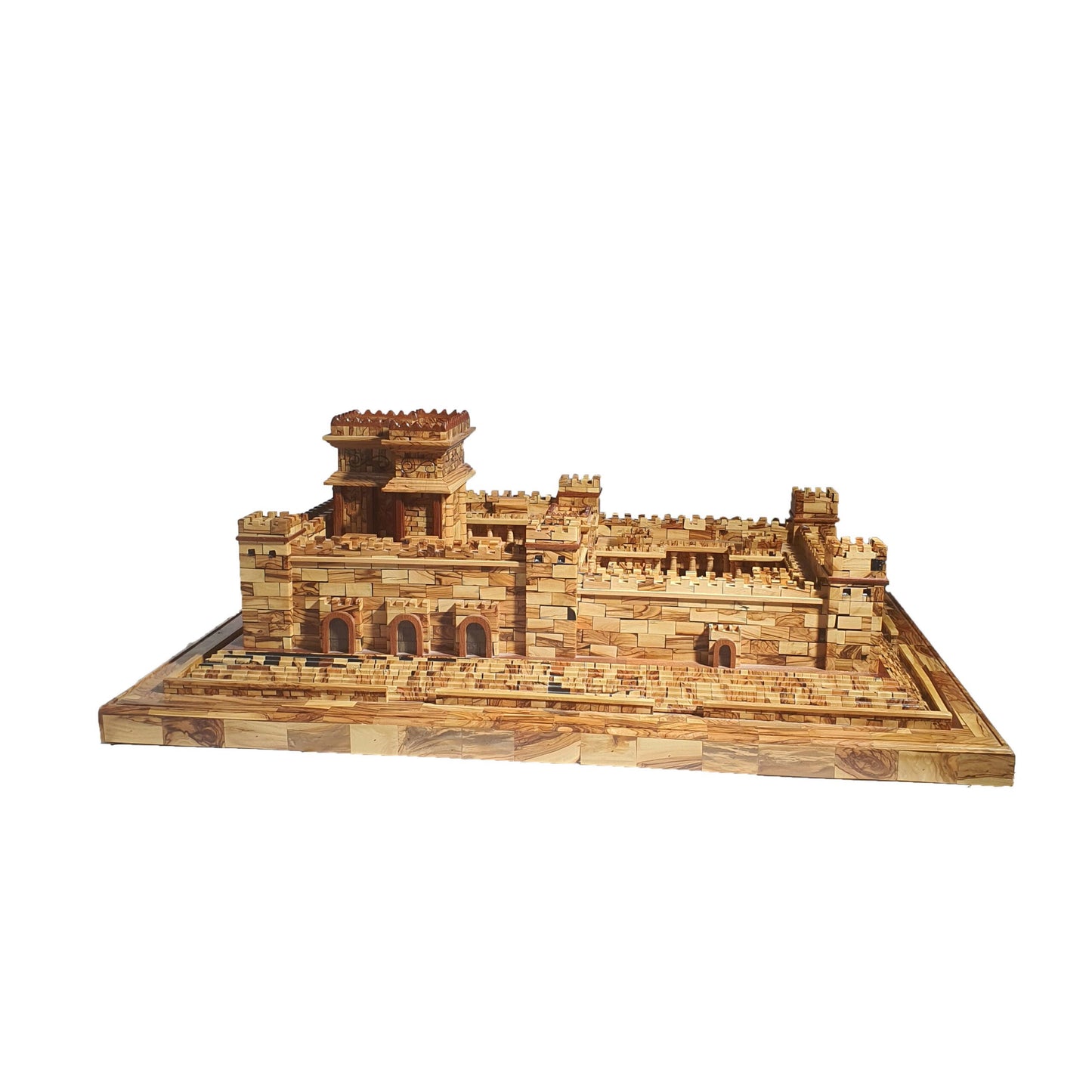 Jerusalem Second Temple - Olive Wood Model from the Holy Land