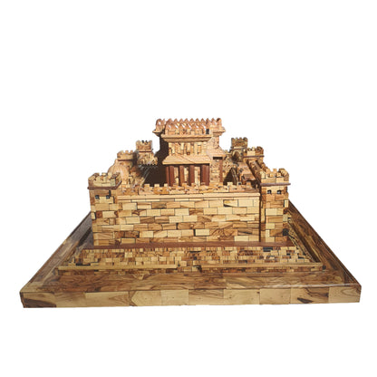 Jerusalem Second Temple - Olive Wood Model from the Holy Land