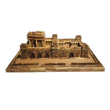 Jerusalem Second Temple - Olive Wood Model from the Holy Land