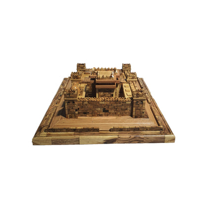 Jerusalem Second Temple - Olive Wood Model from the Holy Land