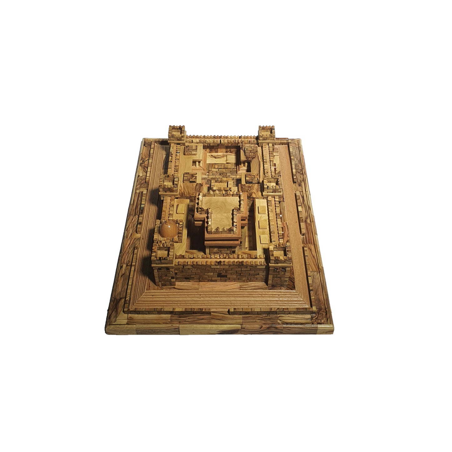 Jerusalem Second Temple - Olive Wood Model from the Holy Land