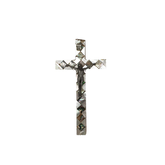 Crucifix - Mother of Pearl & Olive Wood