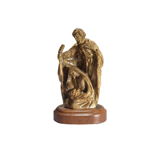 The Holy Family - Nativity Scene - Hand Carved Olive Wood