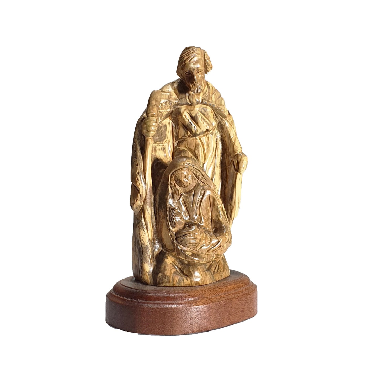 The Holy Family - Nativity Scene - Hand Carved Olive Wood