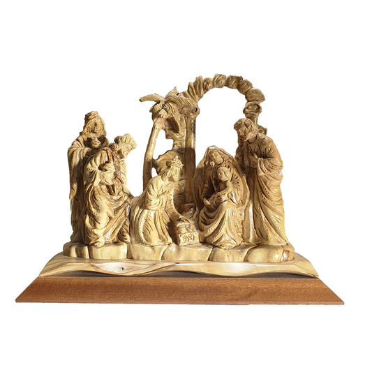 Nativity Scene Set - Genuine Olive Wood