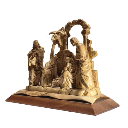 Nativity Scene Set - Genuine Olive Wood