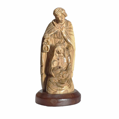 The Holy Family - Nativity Scene - Hand Carved Olive Wood