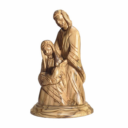 The Holy Family - Nativity Scene - Hand Carved Olive Wood