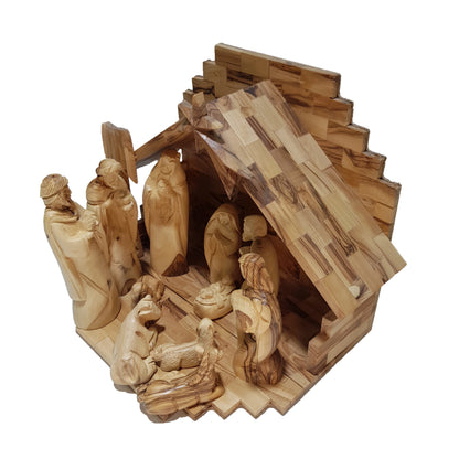 Nativity Scene Set Special - Genuine Olive Wood