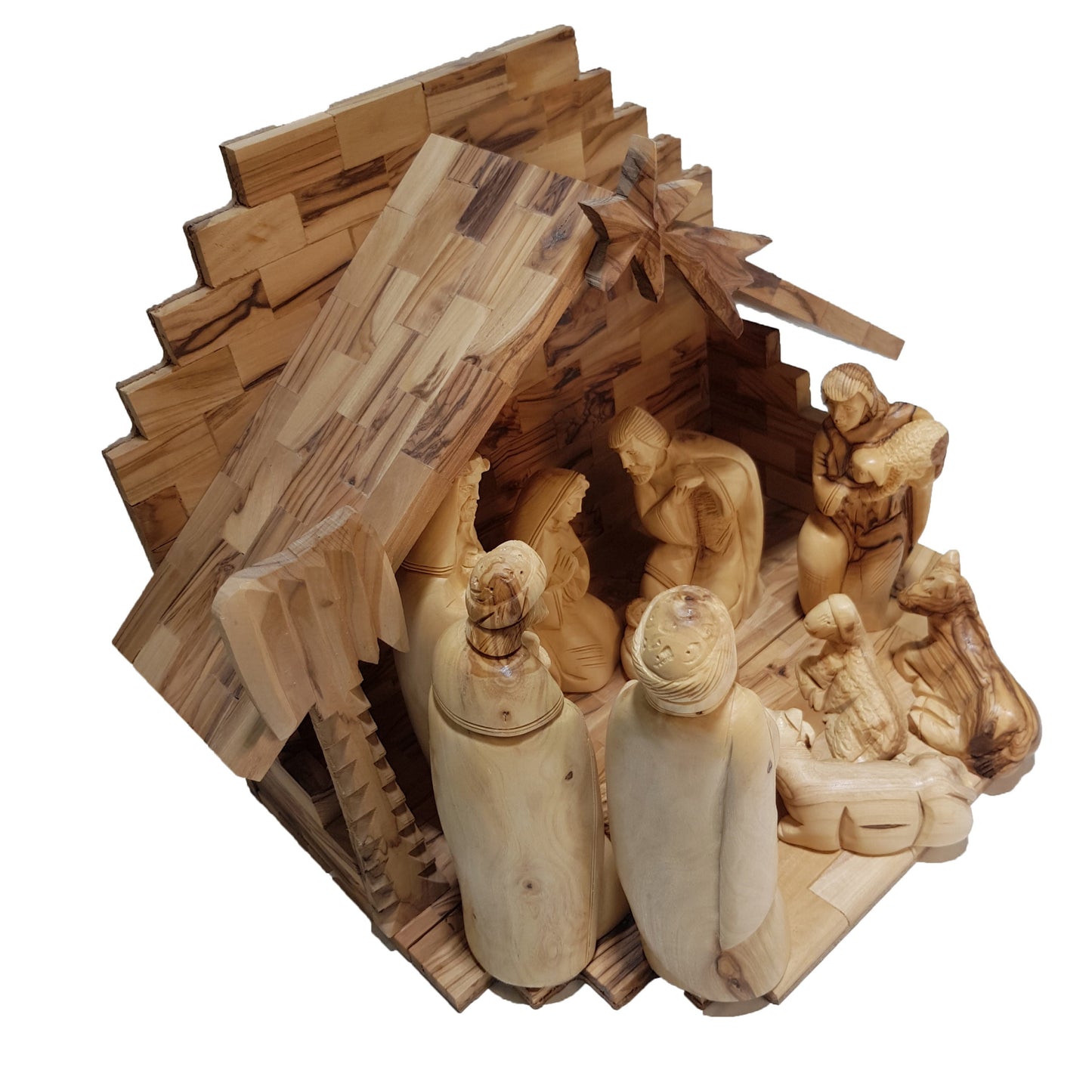 Nativity Scene Set Special - Genuine Olive Wood