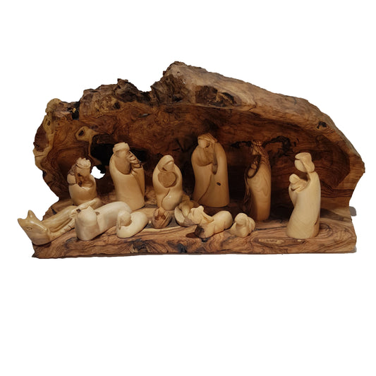 Nativity Scene Set Special – Olive Wood