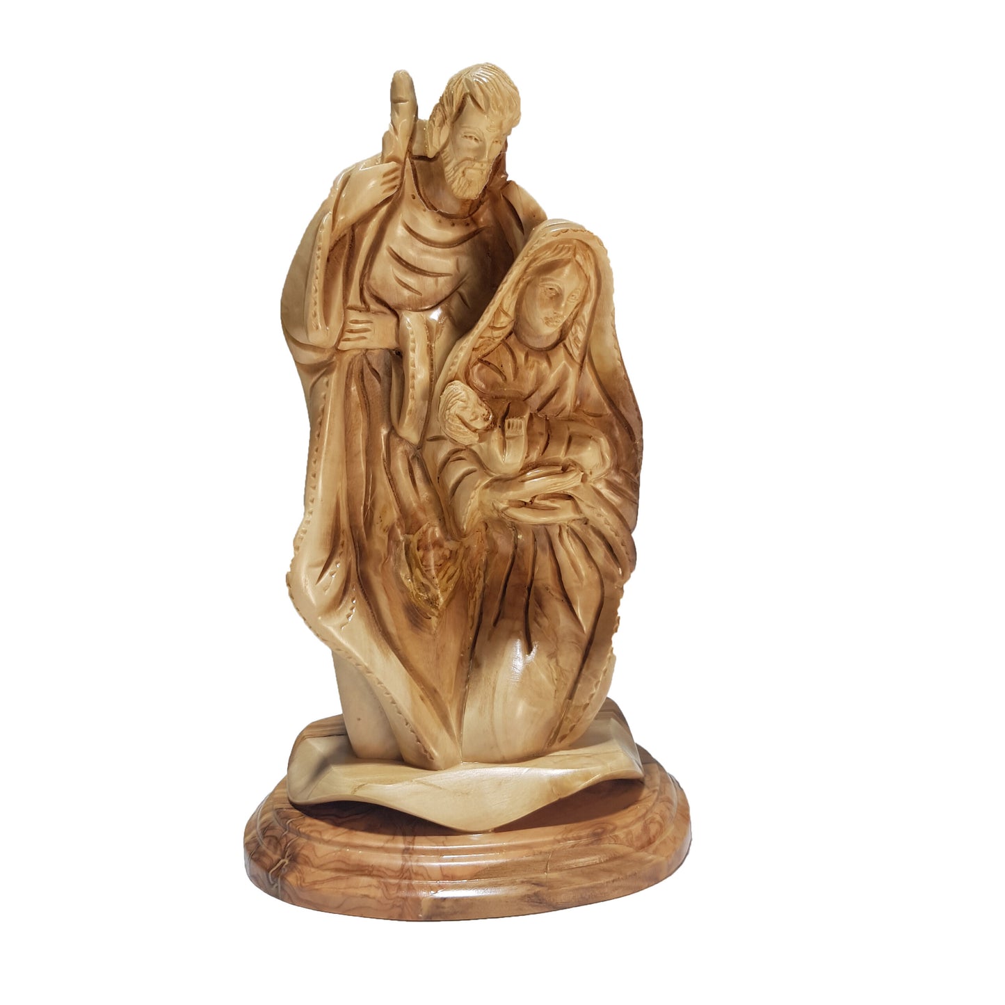 The Holy Family – Nativity - Hand Carved Olive Wood