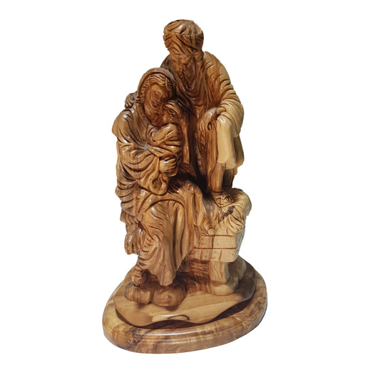 The Holy Family – Nativity - Hand Carved Olive Wood