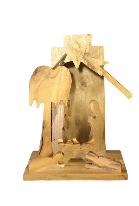 Nativity Set - Olive Wood - Small