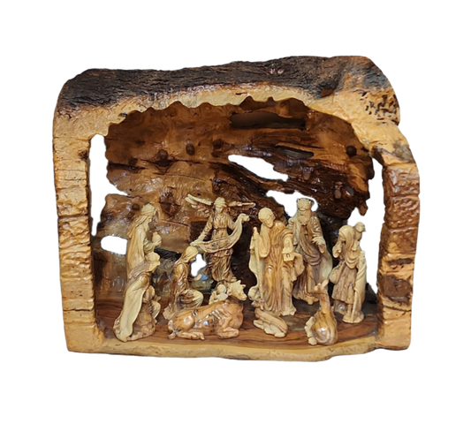 Nativity Set Special – Genuine Quality Olive Wood