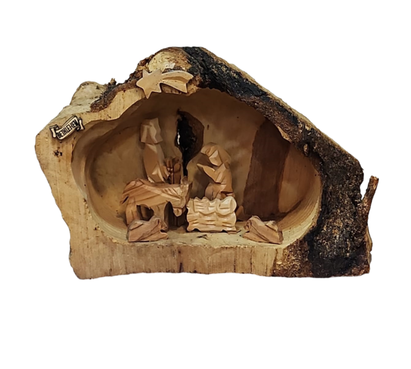 Nativity Set - Genuine Olive Wood