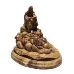 Jesus Watching over Jerusalem - Handcrafted Olive Wood Statue
