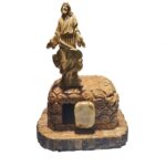 The Holy Sepulcher - The Resurrection of Jesus - Olive Wood Statue