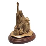 Jesus Praying in The Garden Of Gethsemane - Handmade Olive Wood