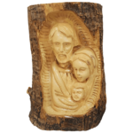 The Holy Family - Artist Handmade Olive Wood